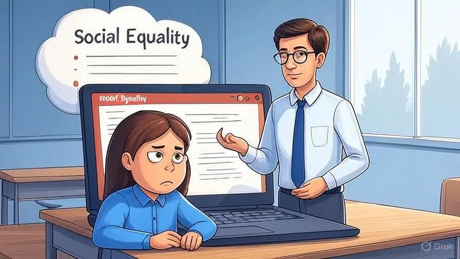 teacher giving example